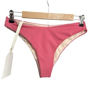 Bahia Maria Swim Bikini Bottom NWT Pink Punch Size L